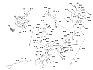 Part Location Diagram of 1738285YP Murray Wiring Harness